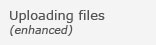 Uploading files<br><em>(enhanced)</em>