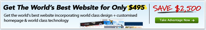 Get the world's best website for only $495